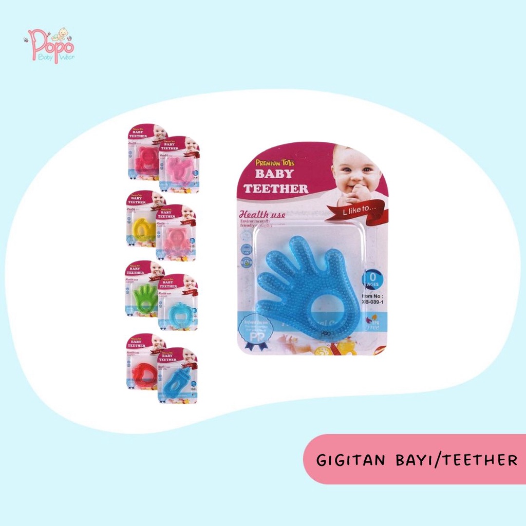 Baby Teether / Gigitan Bayi Xibei (BPA FREE / SNI)