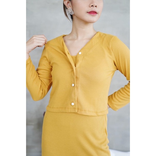 Cardigan Set Dress Knit / set dress Knit / Cardigan Set