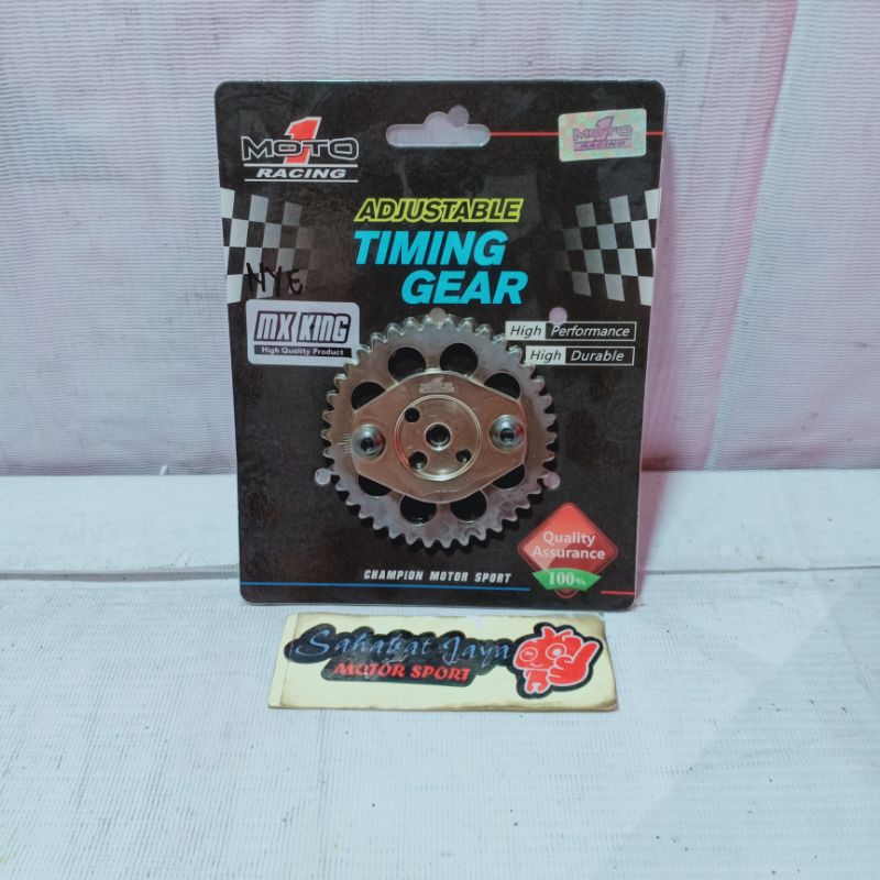 Jual Gigi Sentrik Timing Gear Moto Racing Mx King Shopee Indonesia