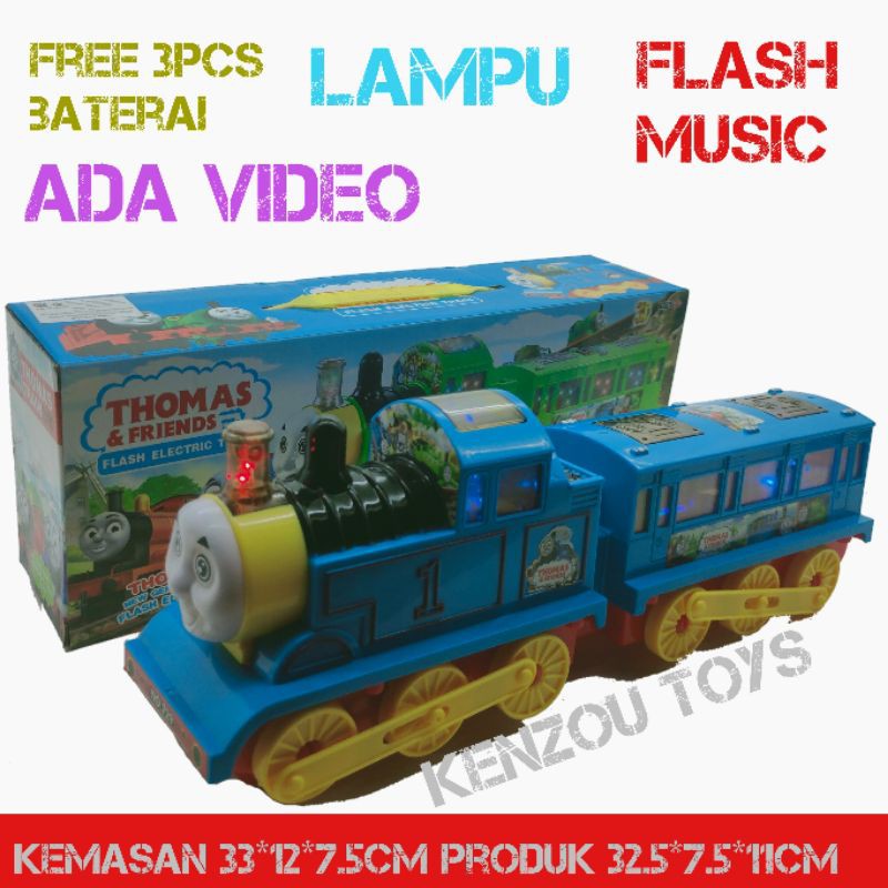 Mainan Thomas &amp; friends free baterai