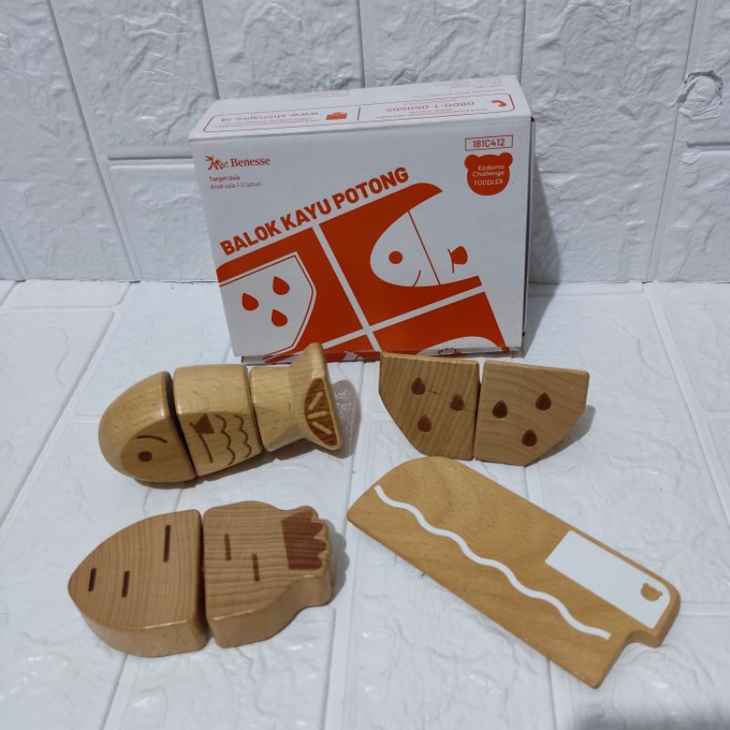 Mainan Potong kayu Shimanjiro