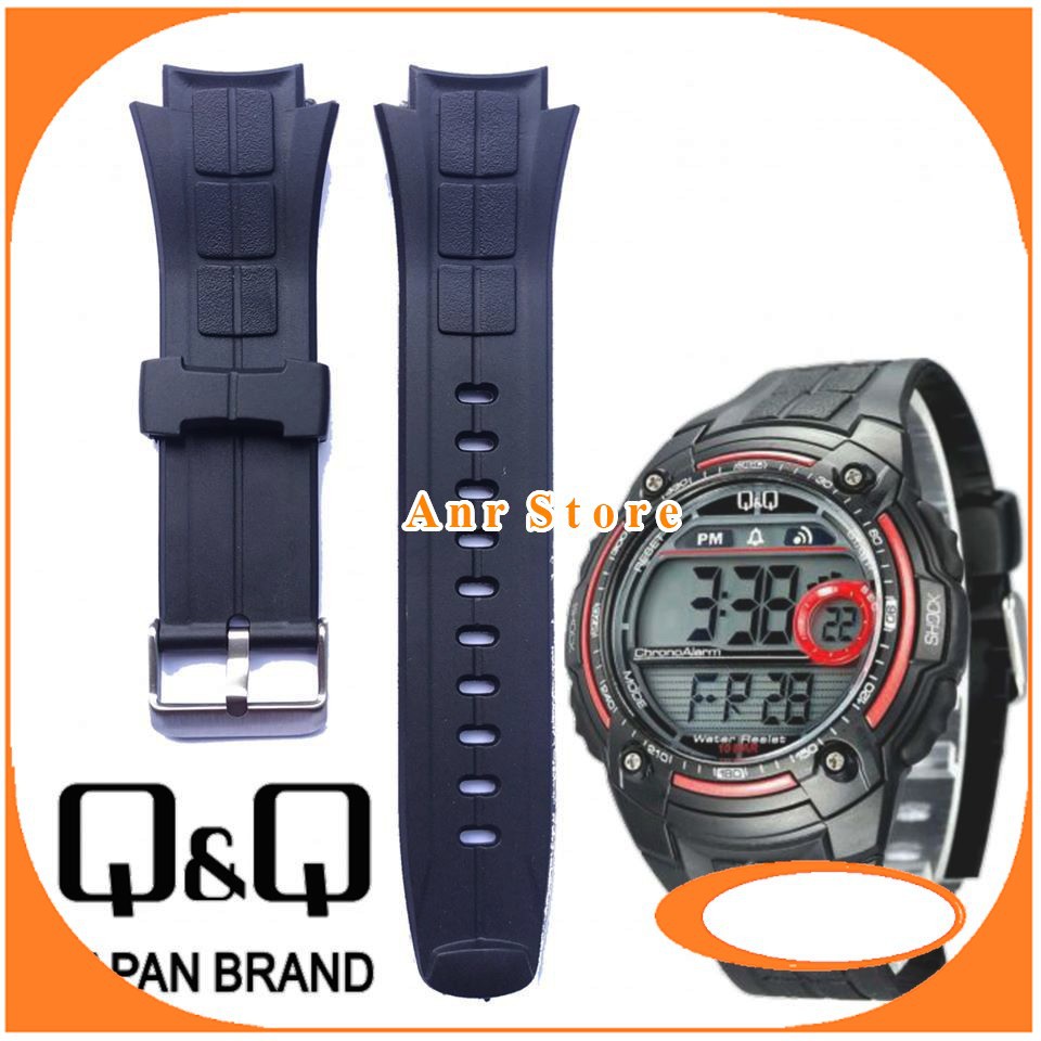 Tali Jam Tangan Q&amp;Q M075 M-075 M 075