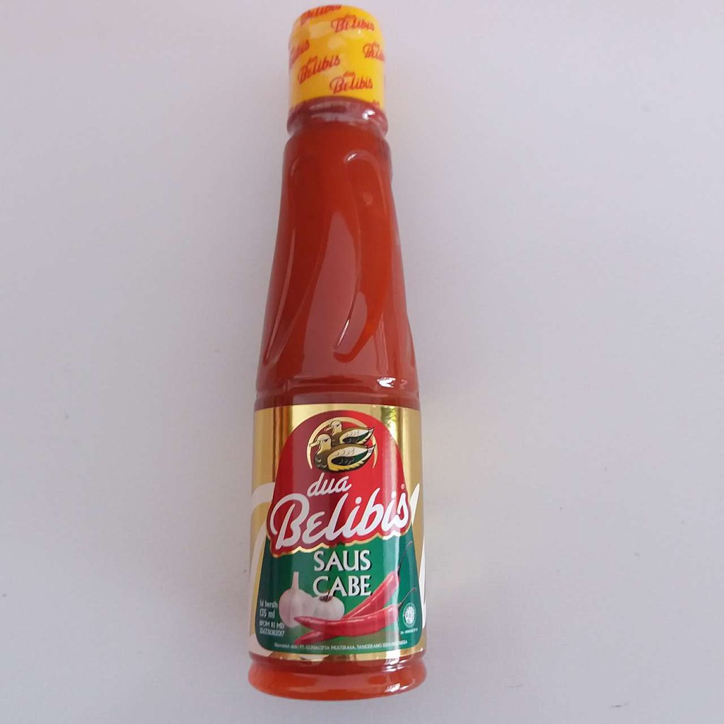 froZN Dua Belibis Saos Cabe 135ml kemasan botol plastik