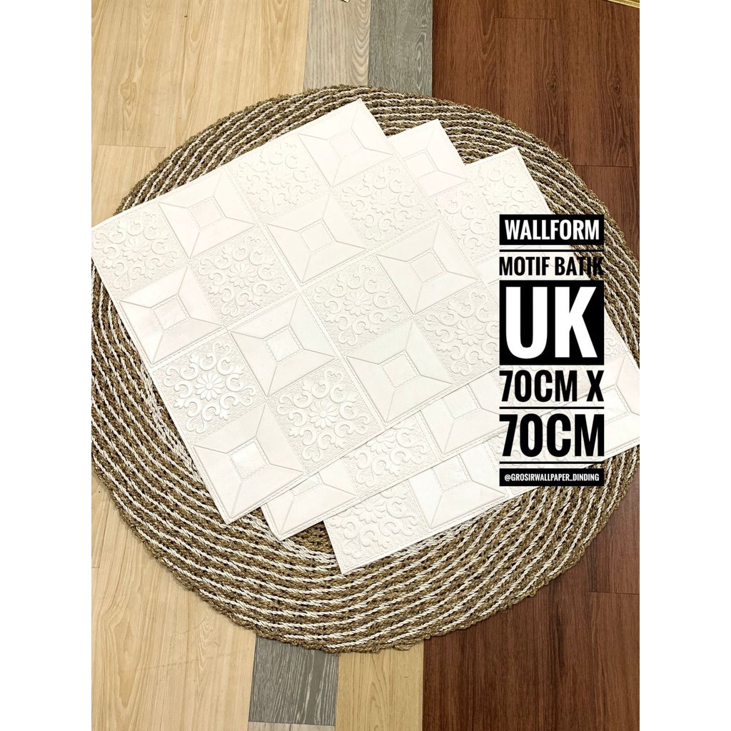 WALLPAPER 3D FOAM | ROOM DECORATION WALLPAPER | 3D FOAM BATIK