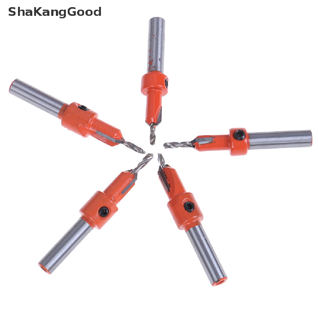 Skid Mata Bor Countersink Pembuat Lubang Untuk Pekerjaan Kayu