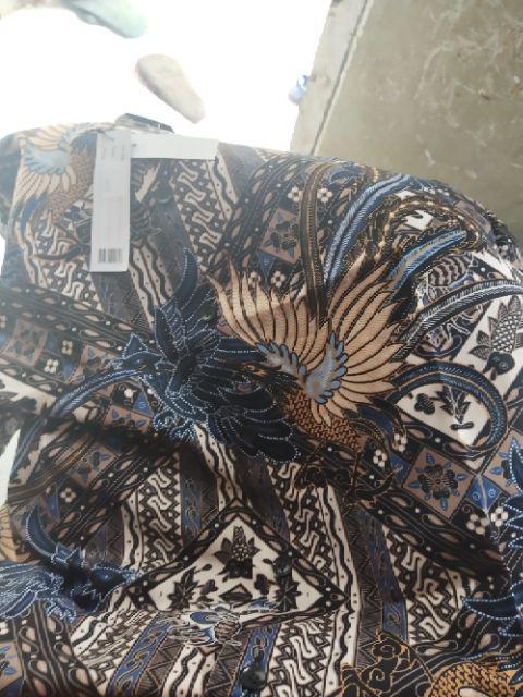 Kemeja Batik Pria Slim Fit Elegan Baju Batik Pria Slim Fit Mewah Cbs660