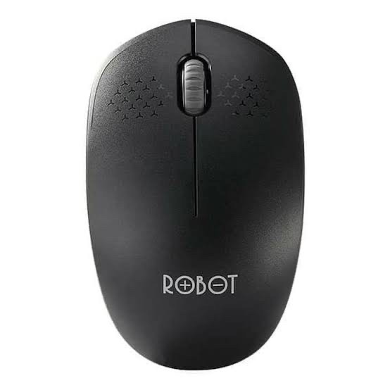 Robot M210 2.4G wireless optical black usb mouse garansi resmi