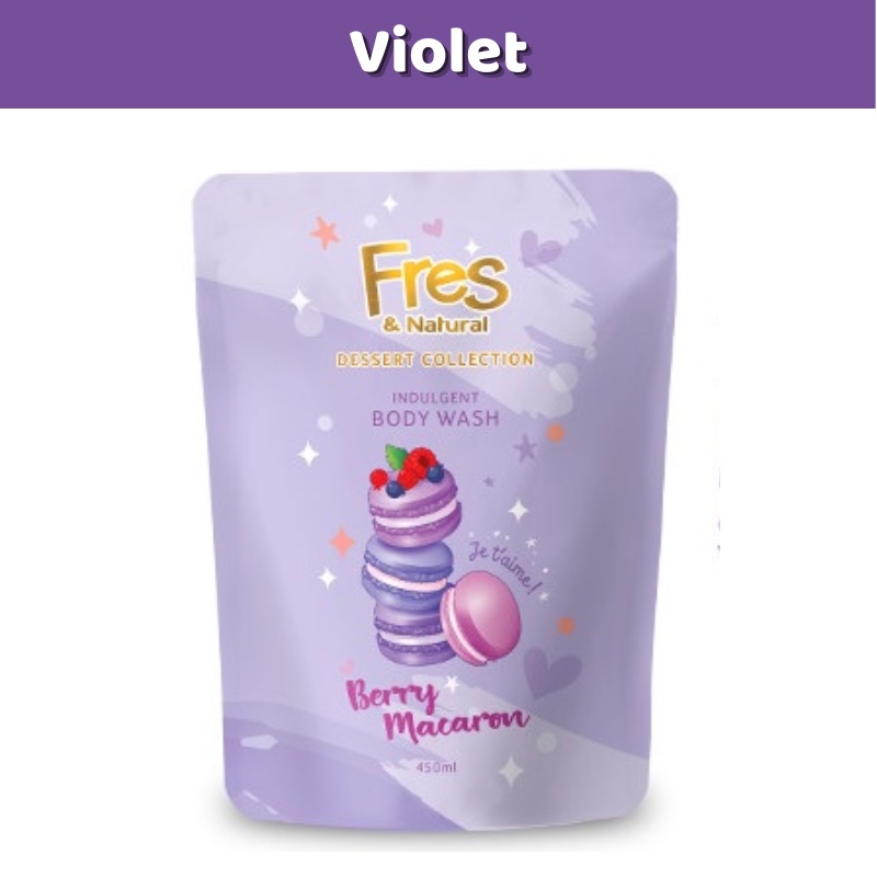 Fres &amp; Natural Body Wash Refill 450ml