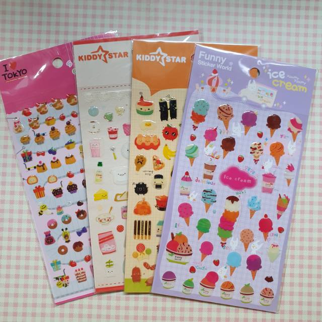 

kawaii sticker for scrapbook and journal