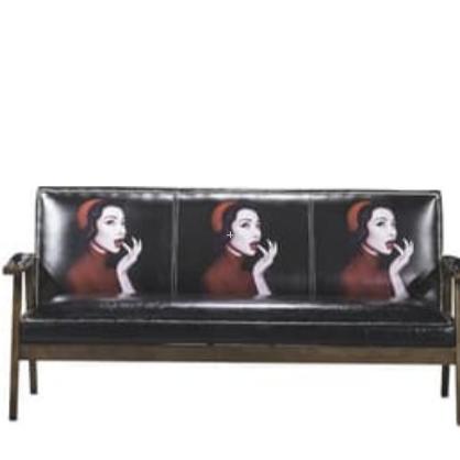 sofa/sofa single/sofa satuan/sofa kayu/ sofa gambar/ tamu kursi santai