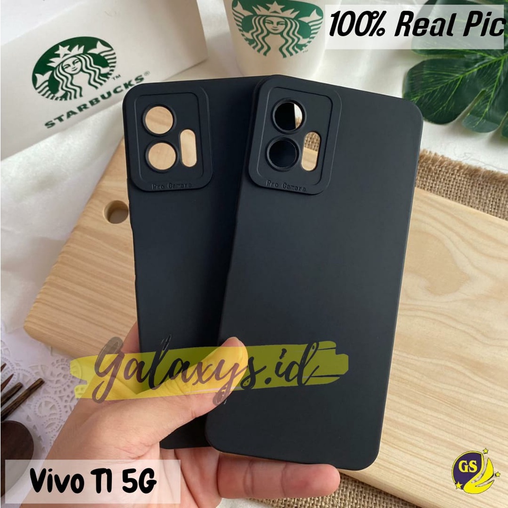 CASE VIVO T1 5G / Y75 5G 2022 SOFTCASE CASE PRO CAMERA PROTECTION CASEPRO TPU PREMIUM SLIM MATTE PELINDUNG KAMERA