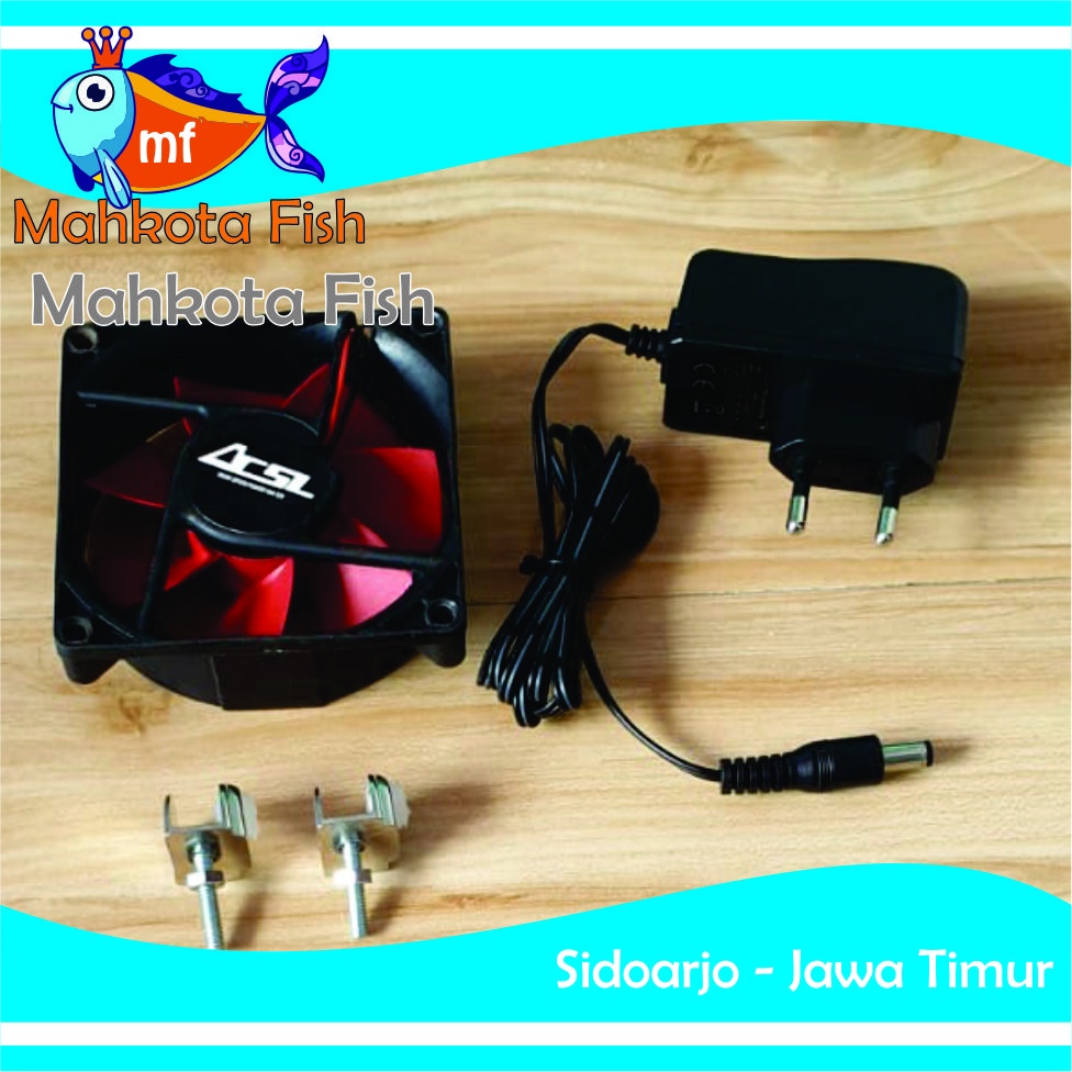 Kipas Aquarium | Kipas Aquascape | Fan Aquarium | Pendingin Aquarium | Cooling Fan Aquarium | FREE KARDUS