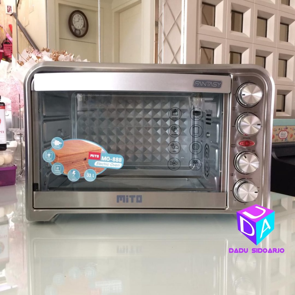 oven mito mo-888 fantasy 33 liter low watt mulai dari 450 watt