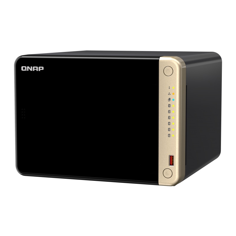 QNAP TS-664 RAM 6Bay NAS EXC DISK Intel Celeron Quad Core NAS