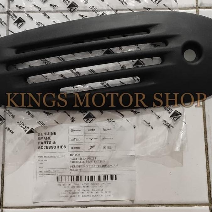 Cover Tutup Knalpot Vespa Zip 100 Original Part Vespa kings-m0 Murah
