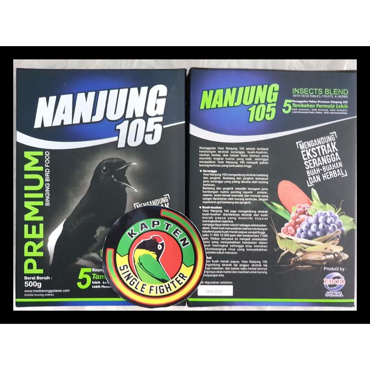 Dijual Nanjung 105 Premium Voer Ebod Jaya