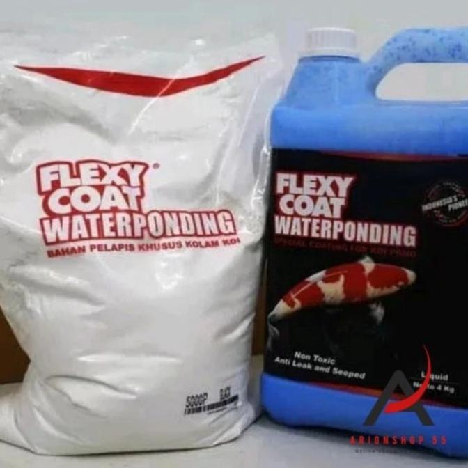 favorit] Cat Pelapis Kolam ikan/Koi/flexy coat/Waterponding