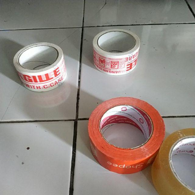 Lakban Shopee Warna Orange Adalah Isolasi Besar Dan Kuatcp