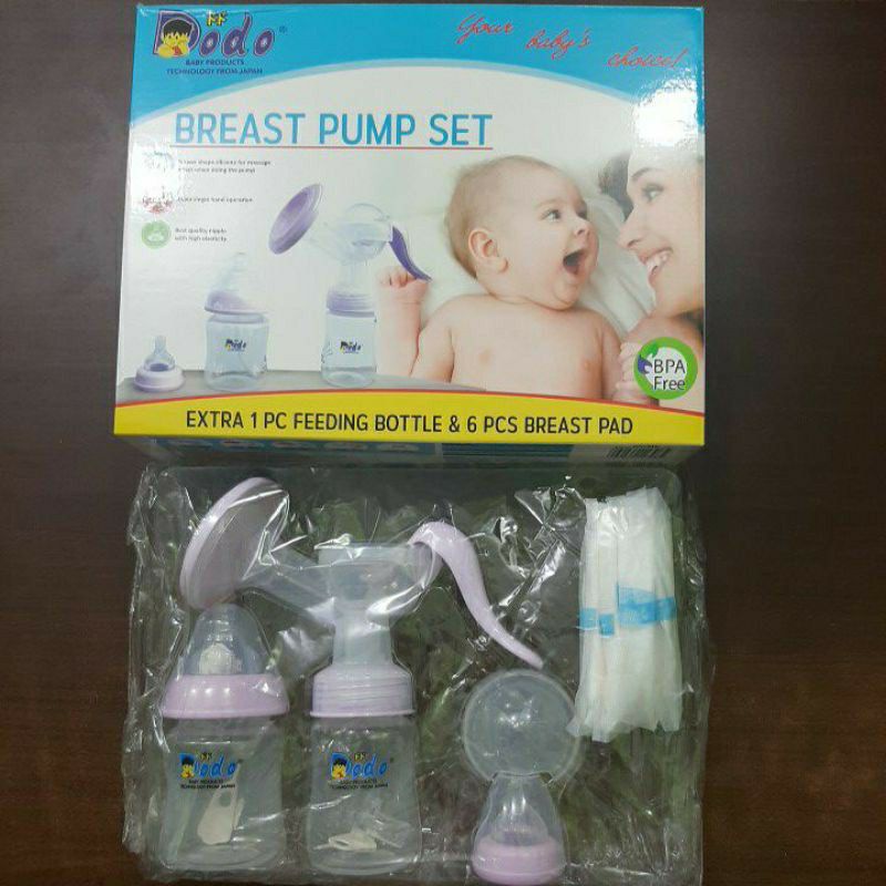 ☃Cutezz_Ching1☃Dodo Breast Pump Set DAC049 - Pompa ASI