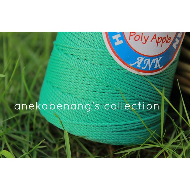 Benang Rajut Poly Apel / Apple Yarn - 1854 (Hijau Spring Medium)