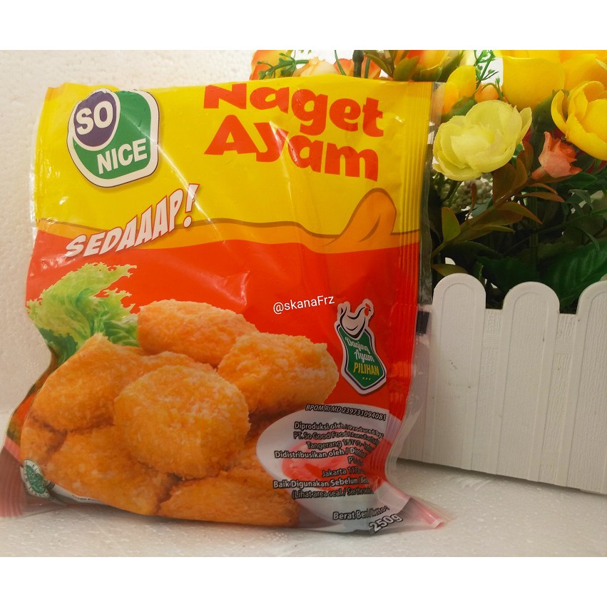 

Nugget Ayam Sonice / Chiken Nuget Sonice 250g