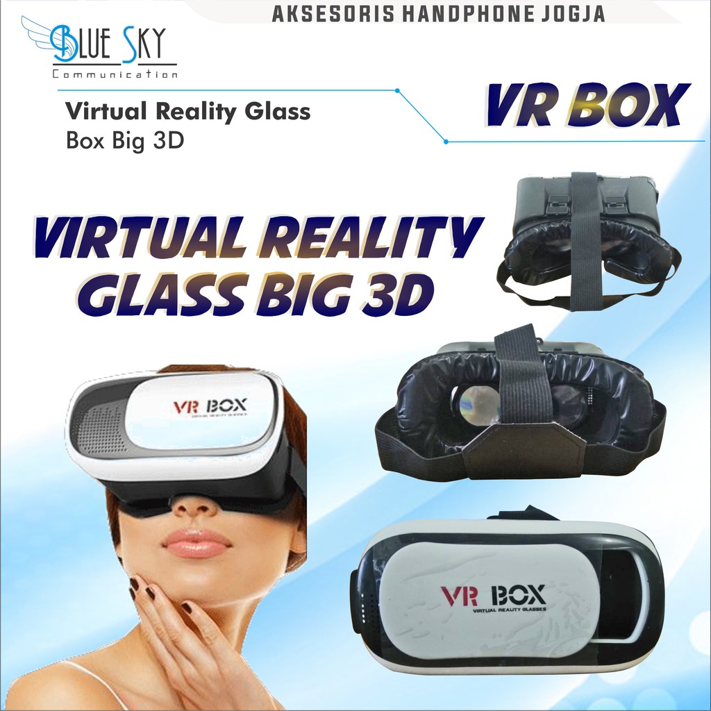 VIRTUAL REALITY GLASS BOX BESAR