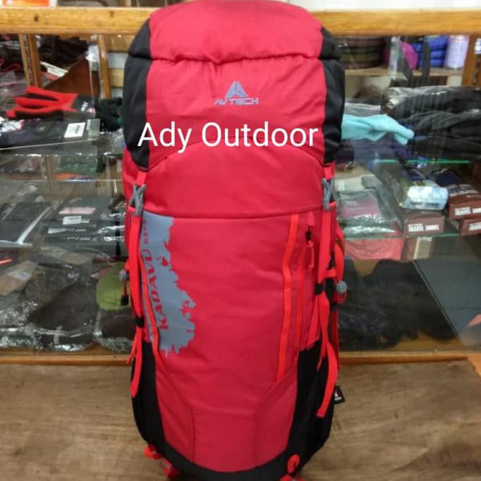 Tas Gunung Carrier Avtech Kadavu 65+5L Original Perlengkapan Outdoor