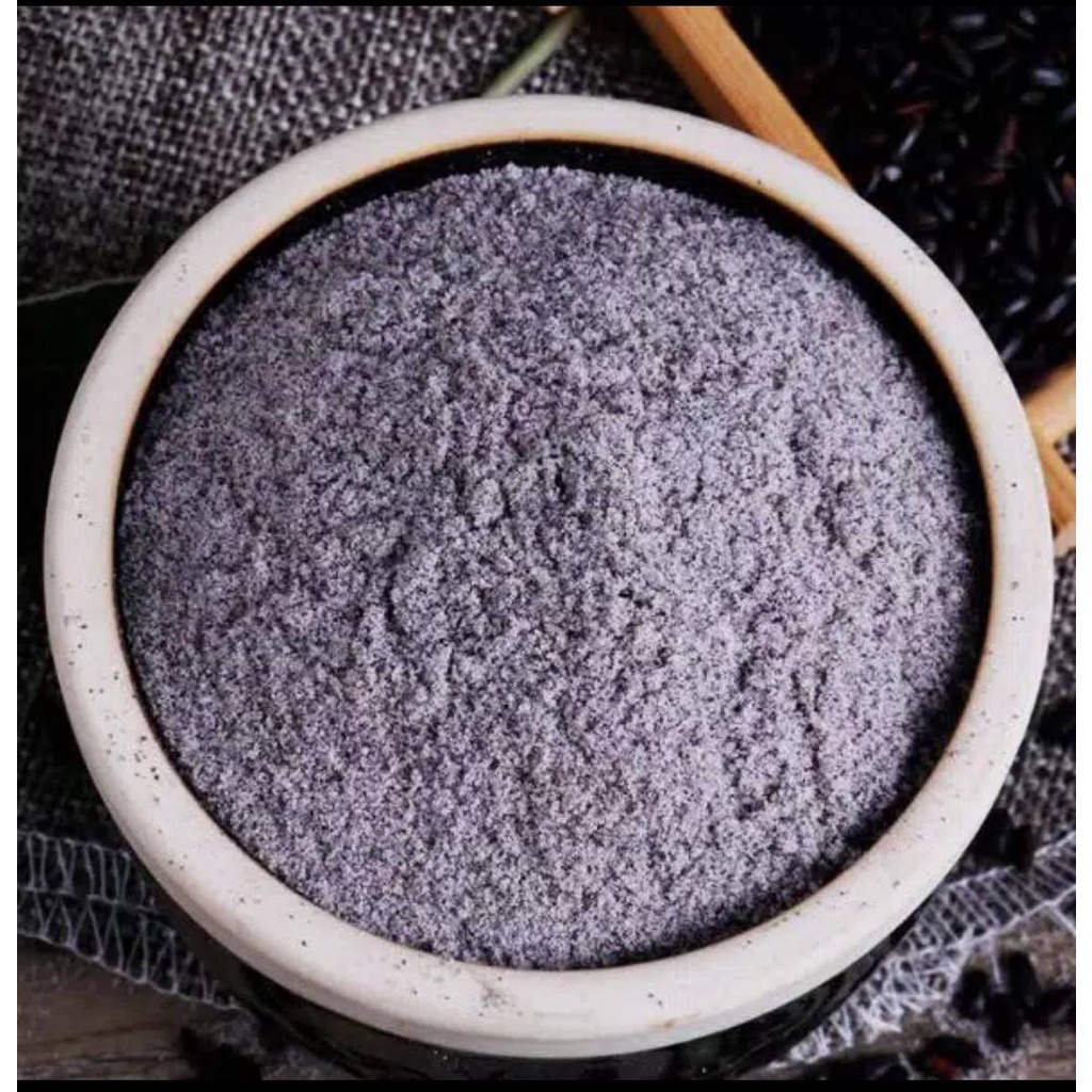 

BLACK RICE POWDER NET 10 GR- SERBUK BERAS HITAM 100% PURE- PEWARNA ALAMI