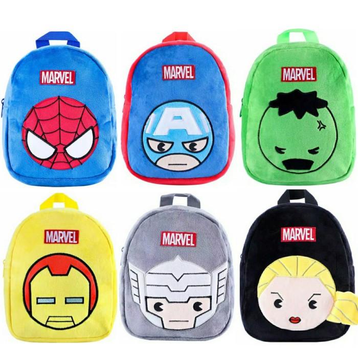 Miniso Marvel Backpack Tas Ransel Anak