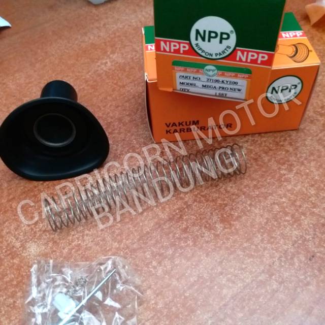 Vakum Skep Karbu Karburator Mega Pro NEW Karet Vacuum NPP