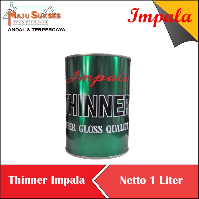 

THINNER IMPALA THINER PENGENCER CAT MINYAK BESI KAYU TINER IMPAL