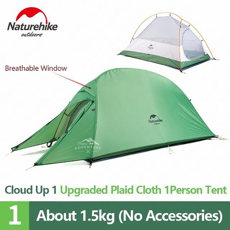 Tenda Cloud Up 1 210T Naturehike NH18T010-T (Upgrade Version)