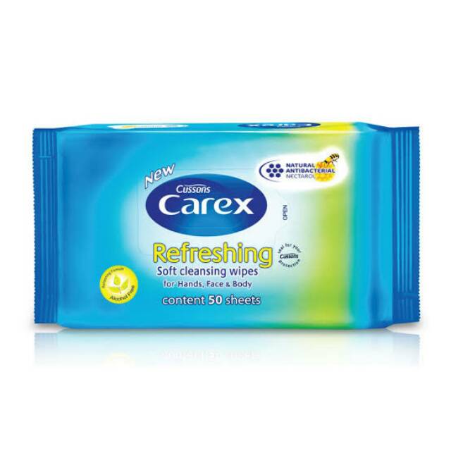 Carex Refreshing antibacterial wipes 50sheet