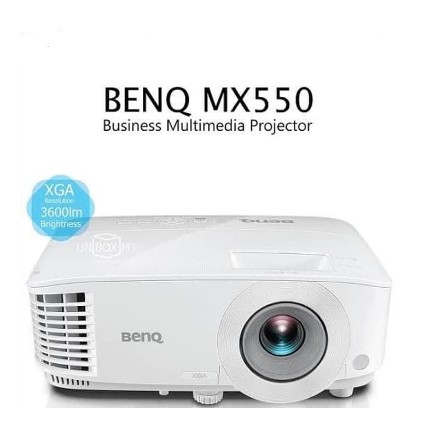 Projector BENQ MX550 3600 lumens Proyektor LED MX 550 Benq