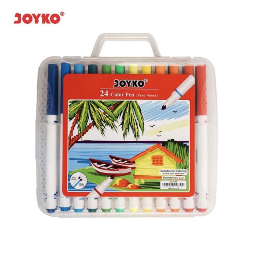 

Spidol Warna / Color Pen Joyko CLP-05 / 24 Warna