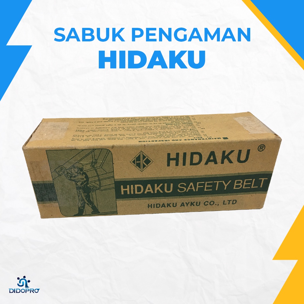 Sabuk Pengaman HIDAKU - Sabuk Pengaman Kerja Proyek - Safety Belt - Harness Belt