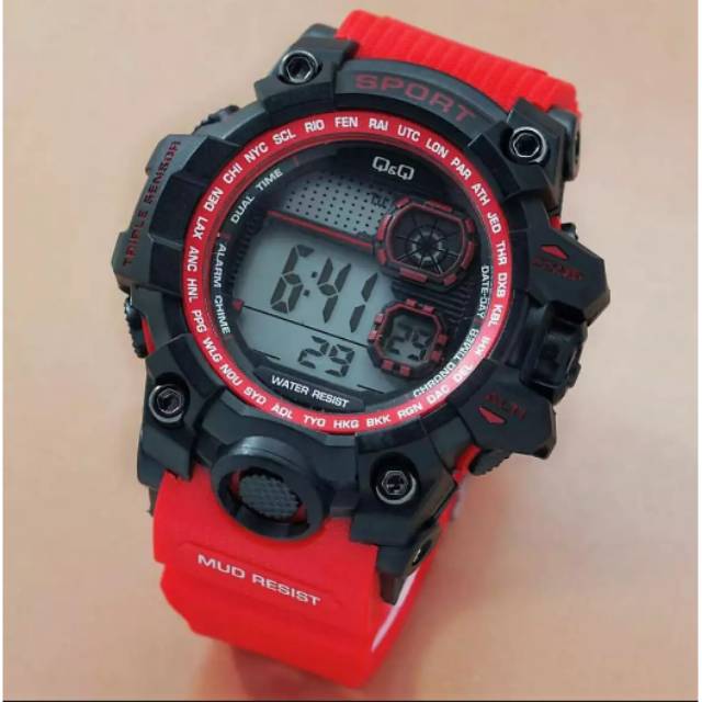 Q&Q Jam tangan sport pria