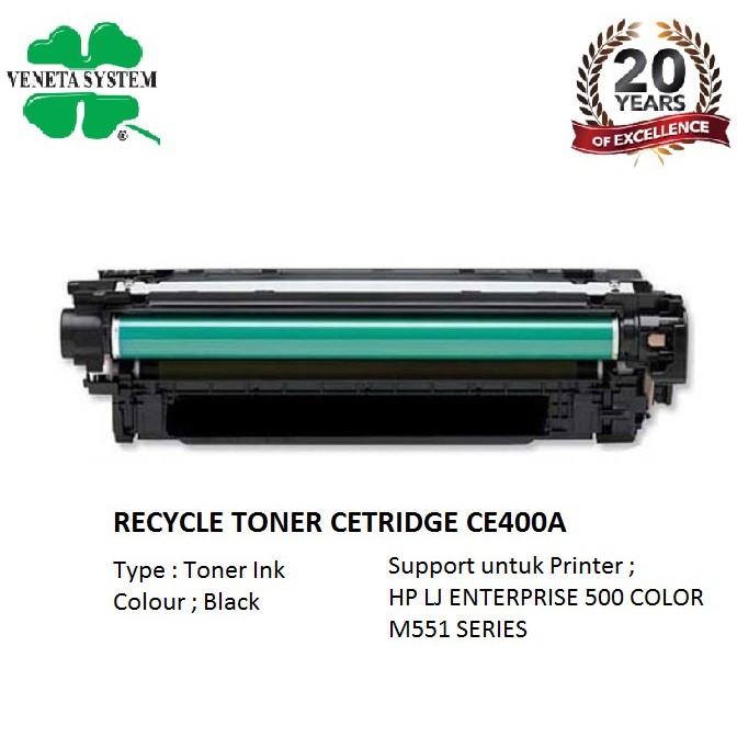 Toner Cartridge CE400A CE401A CE402A CE403A 507A - RTC Veneta