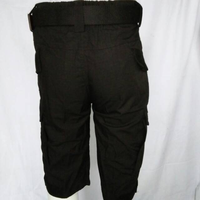 Celana Pendek Tactical Hitam, Abu, Hijau, Khaki