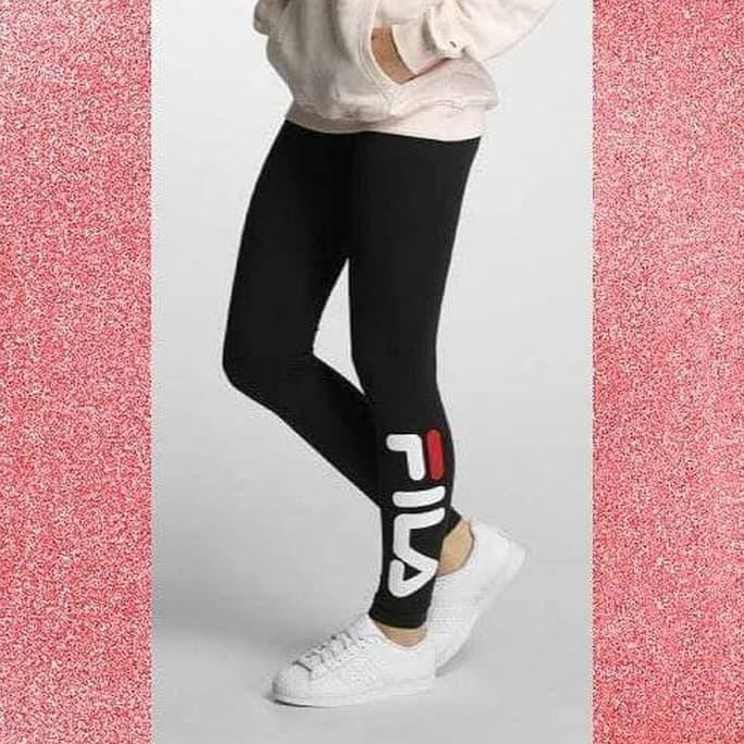 barang murah❤️ celana training cewek LEGGING SPORT IMPORT WANITA / LEGING FILA KEKINIAN TERLARIS
