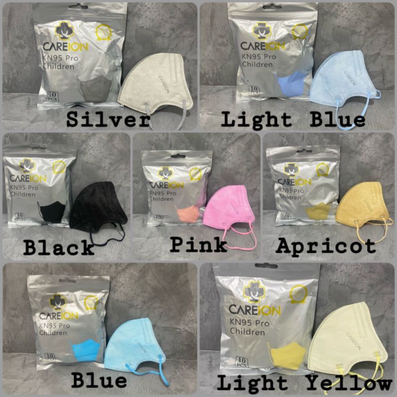 Masker Anak Kn95 Pro anak warna isi 10 pcs