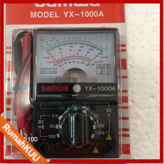 Multitester Samwa YX 1000A Analog Multimeter