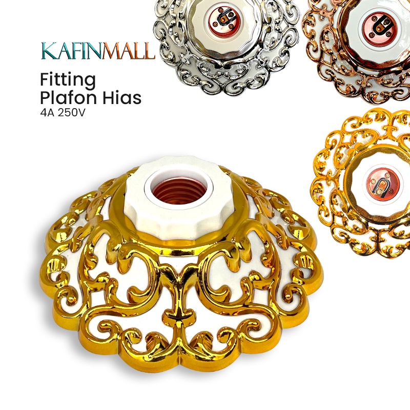 fitting lampu plafon/fitting hias/fitting lampu plafon hias/fitting lampu hias