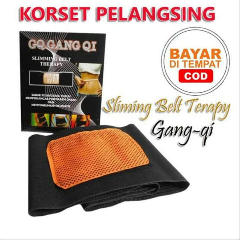 Pelangsing Perut,GangQi Slimming Belt GQ Gang QI Koyo Pembakar Lemak