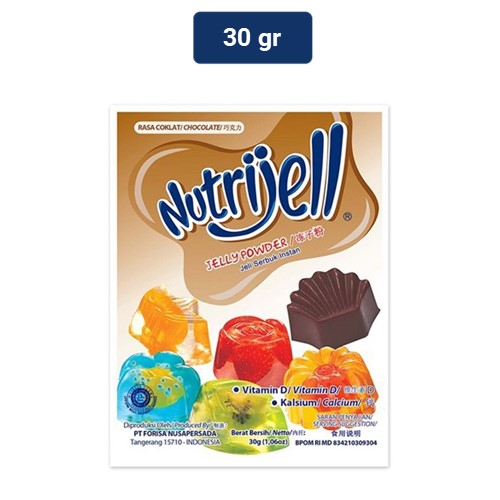 

Nutrijell Jelly Chocolate 30 gr