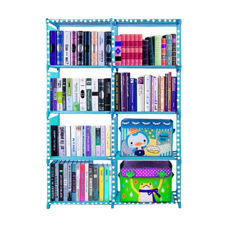 (2KG) SHENAR RAK BUKU PORTABLE / RAK BUKU 2 SISI / RAK SERBAGUNA  / LEMARI BUKU / RAK MULTIFUNGSI / RAK MAJALAN / RAK BUKU SUSUN / RAK ORGANIZER / TEMPAT PENYIMPANAN BUKU / PERPUSTAKAAN