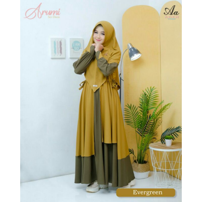 Arumi dress by Aden .hijab