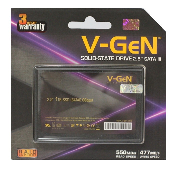 SSD V-GEN 1TB SATA III
