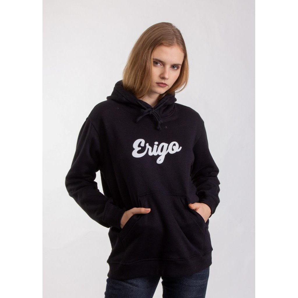 

Erigo Hoodie Basic White Black