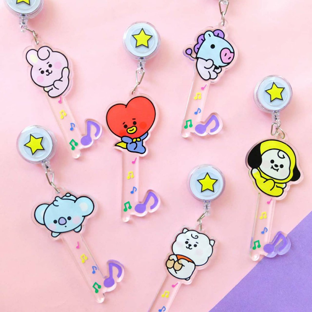 cofing bt21 baby corona zero touch tool finger extensions souvenir gift kado lucu gantungan tas tag